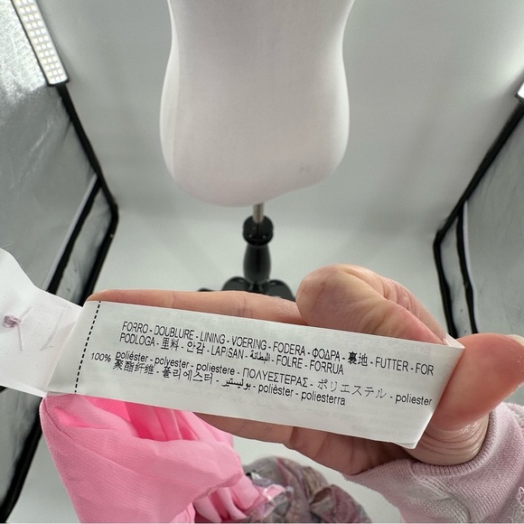 Zara womens dress size L multicolored patchwork paisley metallic hi-lo maxi - Picture 11 of 12